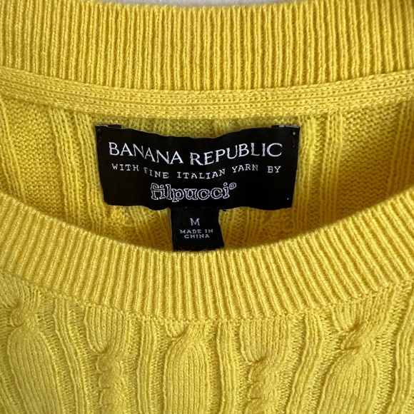 Banana Republic filpucci extra fine merino wool sweater - Picture 3 of 4